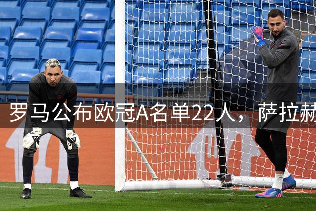 罗马公布欧冠A名单22人，萨拉赫-埃丁、瓦斯奎兹落选